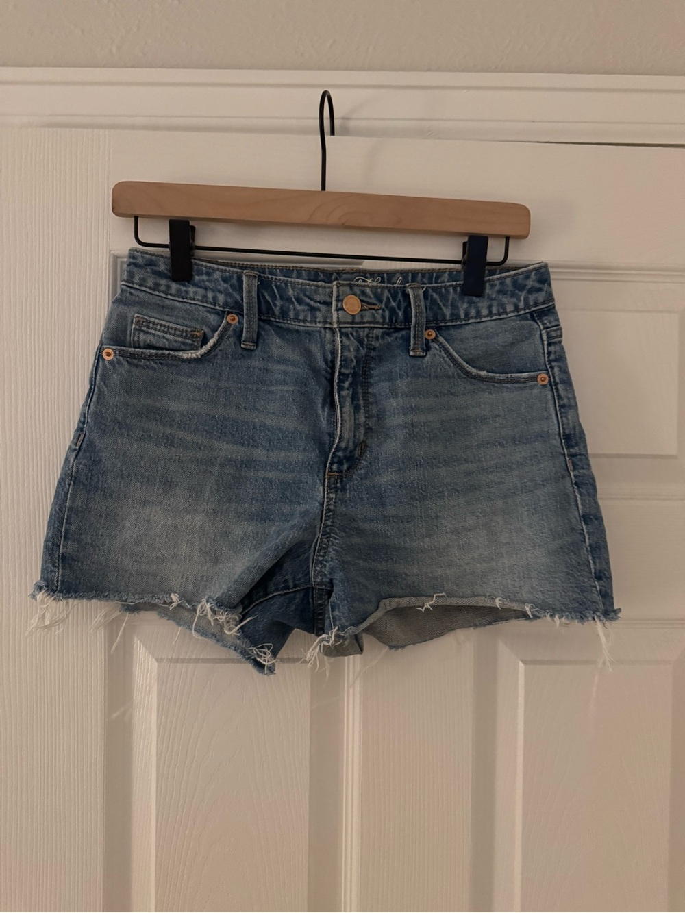Universal Thread Light Blue Distressed Denim Cutoff Shorts